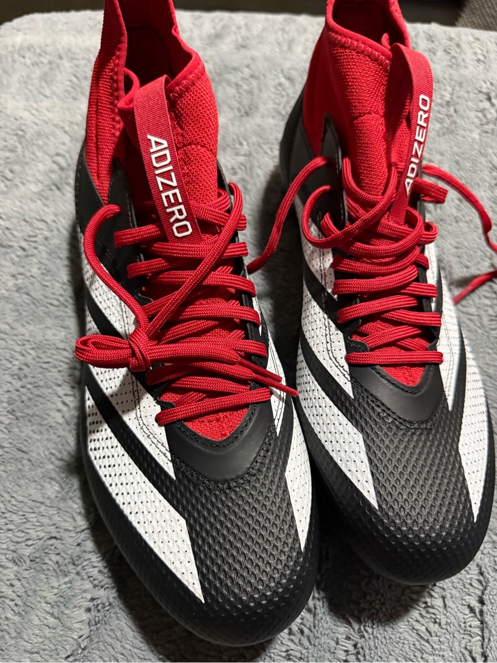 adidas Adizero Men’s Athletic Shoes - Red/Black/White